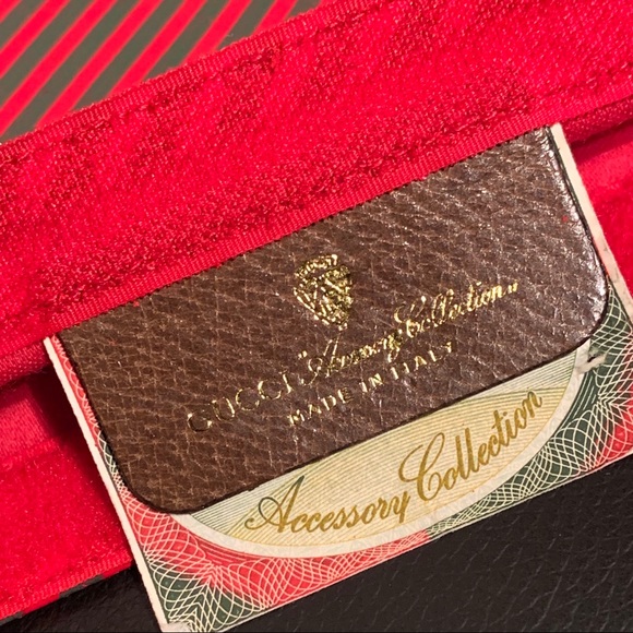 Gucci Handbags - Rare Vintage GUCCI Striped Cosmetics Bag Gucci Handbags - Rare Vintage GUCCI Striped Cosmetics Bag